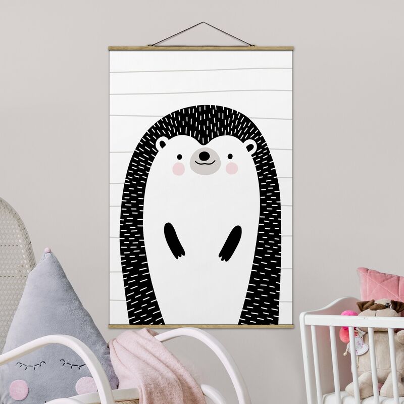 

Imagen de tela - Zoo With Patterns - Hedgehog - Alto 3:2 Dimensión LxA: 120cm x 80cm