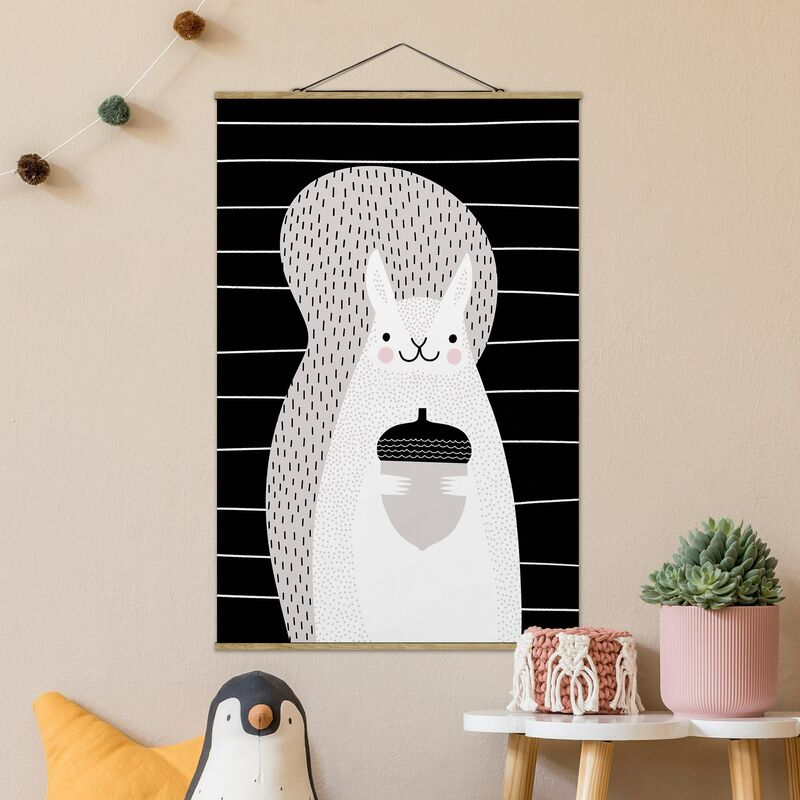 

Imagen de tela - Zoo With Patterns - Squirrel - Alto 3:2 Dimensión LxA: 52.5cm x 35cm