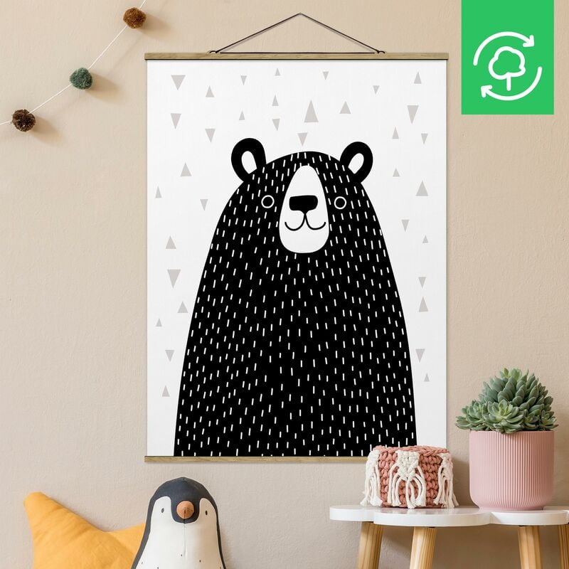

Imagen de tela - Zoo With Patterns - Bear - Alto 4:3 Dimensión LxA: 66.4cm x 50cm