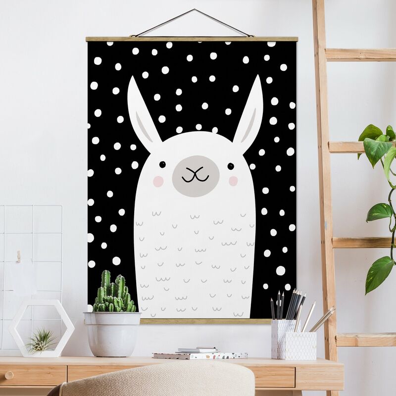 

Imagen de tela - Zoo With Patterns - Lama - Alto 4:3 Dimensión LxA: 66.4cm x 50cm