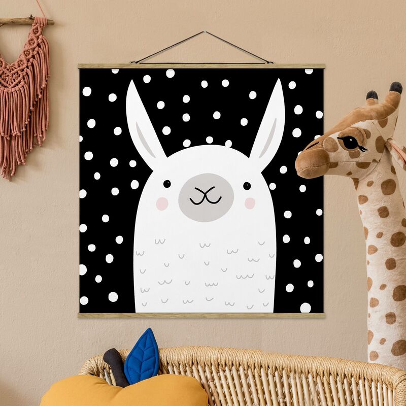 

Imagen de tela - Zoo With Patterns - Lama - Cuadrado 1:1 Dimensión LxA: 50cm x 50cm