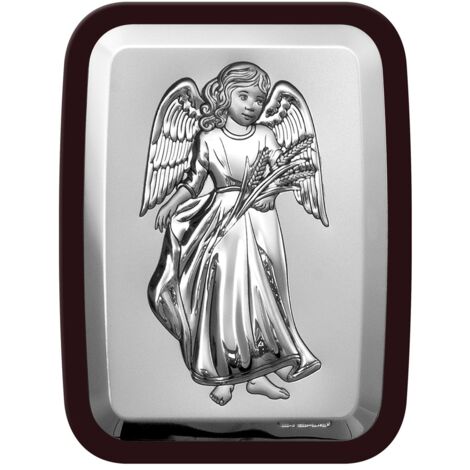 Imagen de un ángel con espigas en un marco oscuro  Tamaño: 11x15cm  SKU: BC6453/2XWM