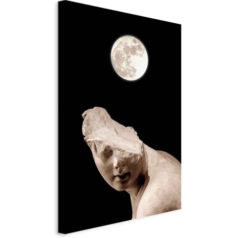 Imagen - Luna y estatua (1 pieza) vertical