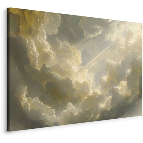Imagen: Un impresionante juego de colores sobre el fondo de las nubes.