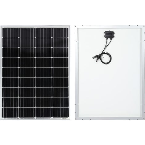 ECO-WORTHY 12V 25W Kit Fotovoltaico: Pannelli Solari monocristallini da  25W, Regolatore di Carica da 10A 12V, Cavo con Pinze da 30A e Cavo con  Anello Terminale