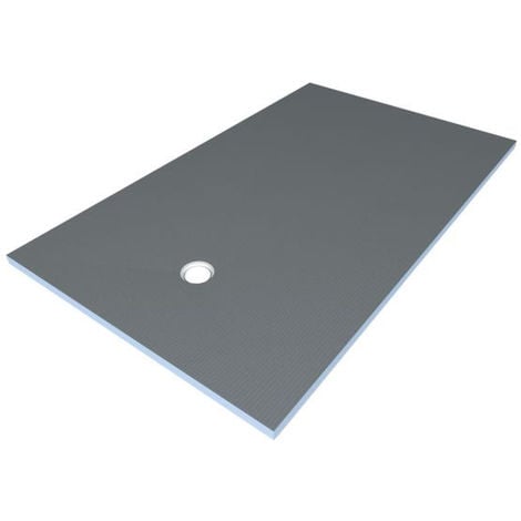 Integrated low profile shower tray