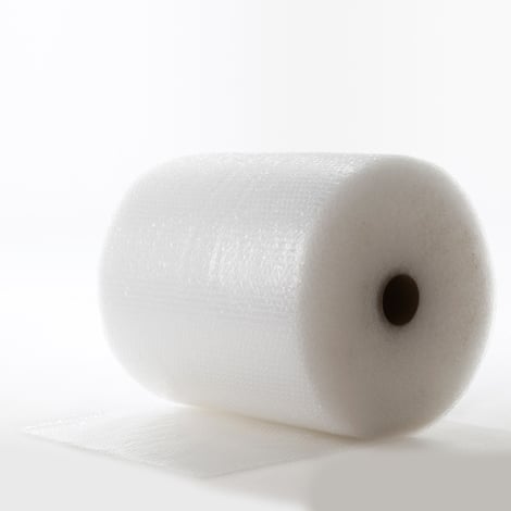 Folie mit Luftpolsterblasen 