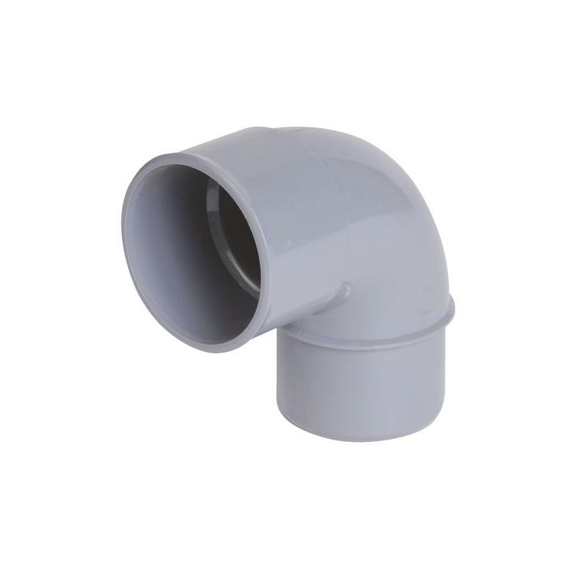 TEN - Coude PPs/galva 87° 80 / 125 Blanc Réf. 420980