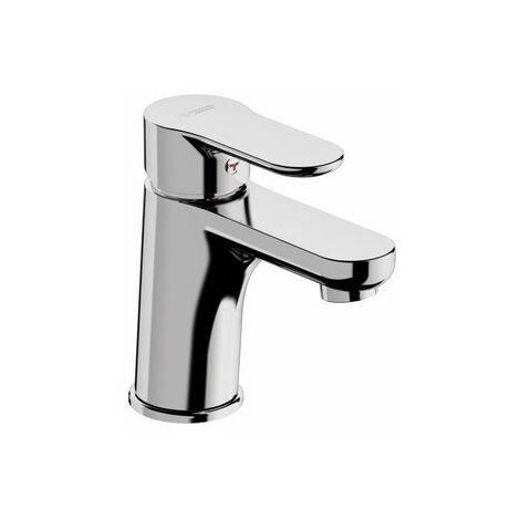 Mitigeur lavabo bec court chromé NF. Avec vidange à tirette (1/2)