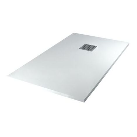 Receveur de douche résine de synthèse Mina blanc 70x140 (1/2)