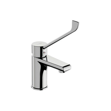 Mitigeur lavabo levier clinique chromé. Sans vidange (1/2)