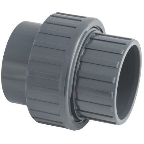 Union 3 pièces femelle PVC pression Ø 75