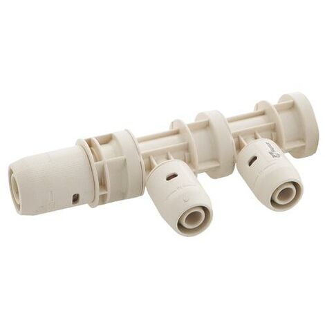 Collecteur 3 départs pour tube multicouche ø20-16-16 (1/3)