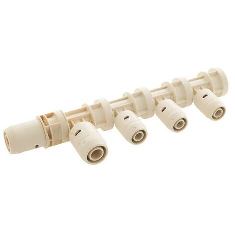 Collecteur 5 départs pour tube multicouche ø20-20-16-16-16