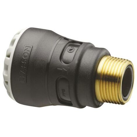 Raccord mâle enclipsable pour Tube PE Ø32 - 20/27