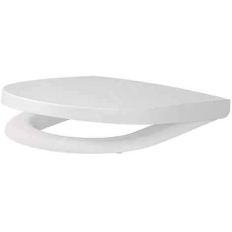 Abattant double Blanc pur cuvette sans Bride (1/3)