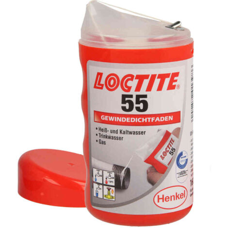 Fil d'étanchéité pour filetage Loctite 55 160 m