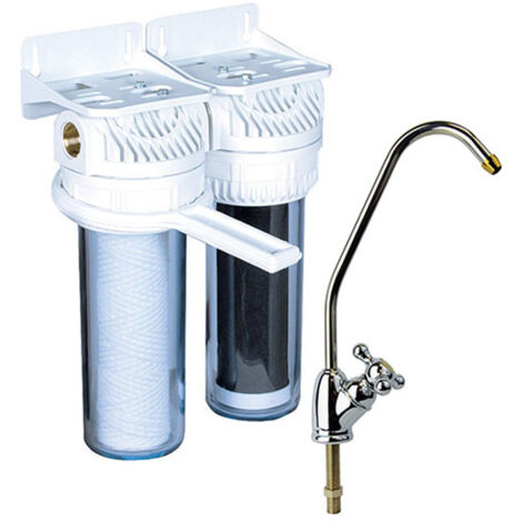 Kit de filtration Double purificateur Eau de Boisson - Merkur (1/2)