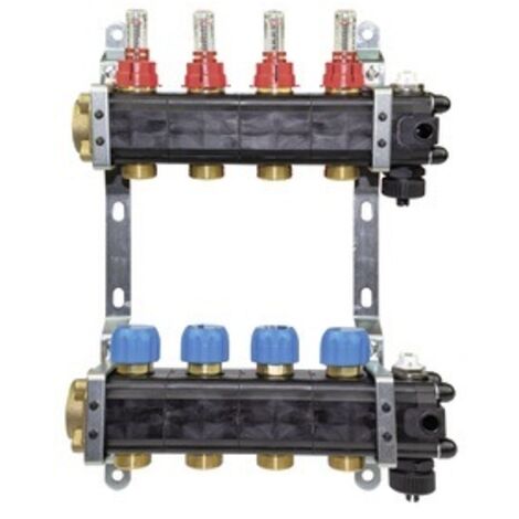 Collecteur PCBT Polyamide - entrées F26/34 - 11 départs 3/4EK