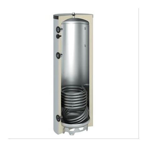 Ballon tampon acier 300 litres 1 serpentin  1750x610 Classe A+