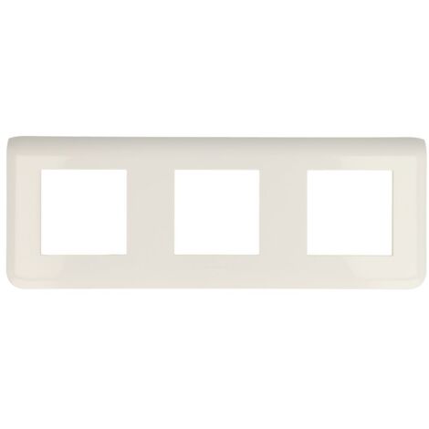Plaque de finition Blanc MOSAIC horizontale blanc 3x2 modules - LEGRAND - 78806