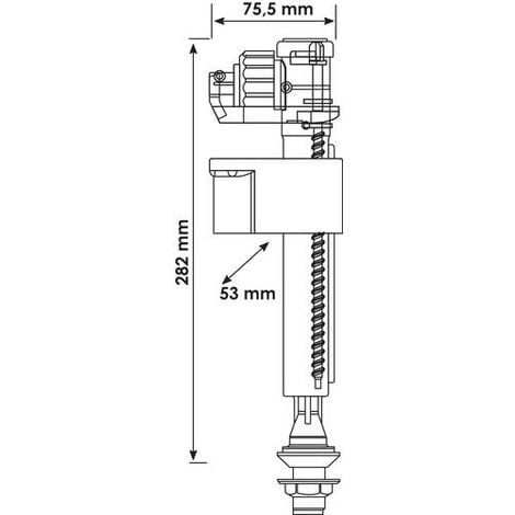 Membrane pour robinet flotteur SIAMP valve remplissage diaphragme