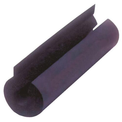 TUBE ISOLANT INSULTUBE PRE-FENDU ET PRE-COLLE ELASTOMERE NOIR M1 (1/2)