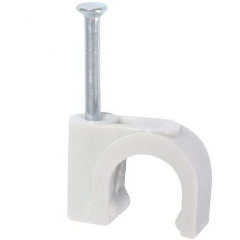 100 Attaches Fixfor grise RAL7035 pour câble rond Ø16mm LEGRAND 031532