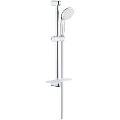 GROHE Douchette 2 jets Tempesta 100 avec barre de douche et porte savon