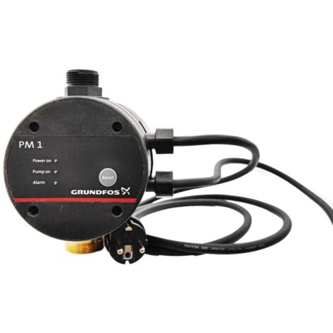 Grundfos – Dispositif automatique de commande de pompe – Limiteur de pression 10 bars – Protection contre marche à sec – Compatible G1'