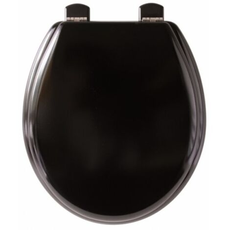 Abattant double tradition noir - OLFA Abattants (1/4)