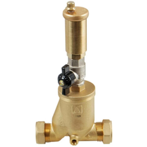 Séparateur d'air combiné solaire Afriso anneau de serrage 22 mm