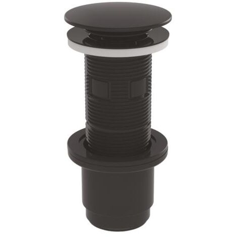 Bonde de Lavabo Cut & Clic Universelle Noire - Valentin (1/2)