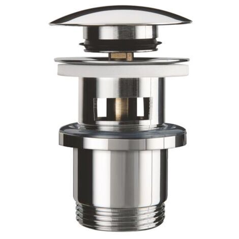 Bonde de lavabo Quick-Clac avec lanterne Laiton- Wirquin Pro (1/2)