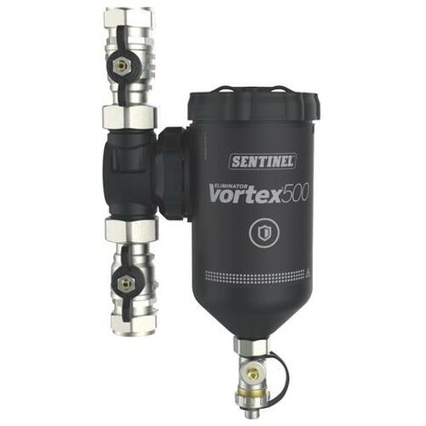 Filtre Eliminator Vortex 500 compact, débit 50 l/min Raccords 1 (1/2)