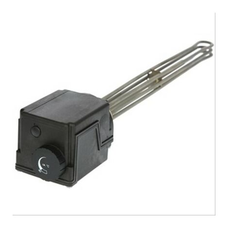 Résistance pour chauffe-eau électrique 6kW 400V – Réglable 5/80°C – Longueur 500mm – Inox pour pression max 10 bar