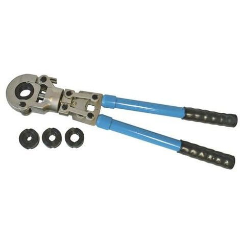 Pince Sertir Multicouche TH, Mallette Complète avec Pince à Sertir  Manuelle, Matrices Φ 16, 20, 26, 32mm, Sertisseuse Multicouche pour Tube  PEX/PPR : : Bricolage