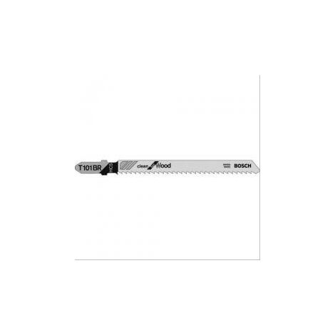 Lame de scie sauteuse pour bois - T101BRBosch L=100mm - boîte de 25