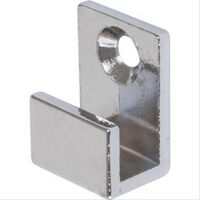 Patte fixation miroir H20 x L15mm Zamak chromé