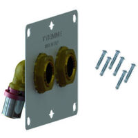 Kit pour cloison en plaque de plâtre entraxe 55mm - Diamètre 16