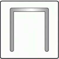 Agrafe JT21M 6mm pour agrafeuse manuelle - boîte de 1000