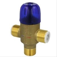 Vanne thermostatique eau chaude M3/4'', modèle réglable de 35 à 70°C