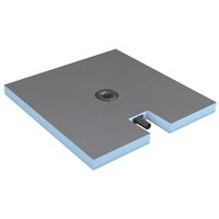 Receveur de Douche à carreler Fundo Plano 100x100 cm - Wedi