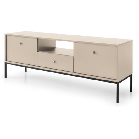 Selsey Meuble TV - MONNE - couleur beige, vintage (1/5)