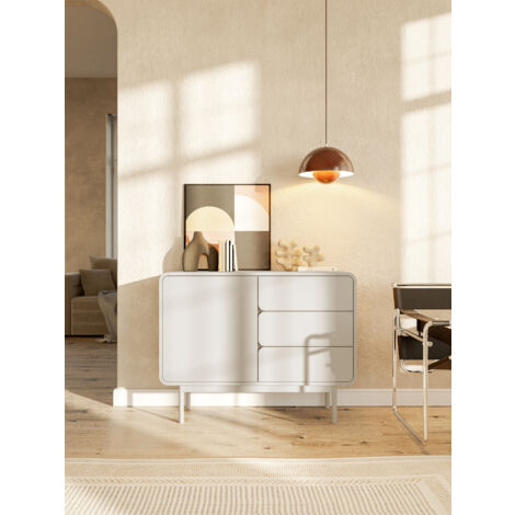 Selsey ORO - Commode - 104 cm - avec trois tiroirs - grėge