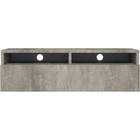 Selsey - REDNAW - Meuble TV - 100 cm - béton - scandinave - moderne (1/6)