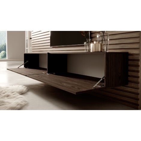 Selsey BISIRA - Meuble TV - 200 cm - Noyer