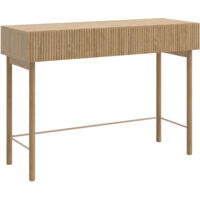 Selsey NOLIE - Coiffeuse avec tiroir - debout - 110 cm - couleur de bois chêne huilé