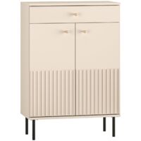 Selsey CALETTO - Meuble à chaussures avec tiroir 68 cm - beige