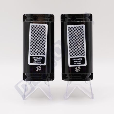Photocellule infrarouge pour portails automatiques – Détection jusqu'à 30 m – Alimentation 12-24 V AC/DC – IP54 étanche – V2 Electronica